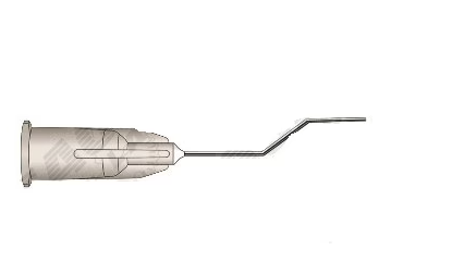 Cánula De Irrigación Infusión E Instilación. Cánula para inyección de aire cal. 27 gauge.